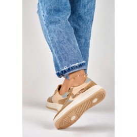 Deportivas de mujer Lara beige 2