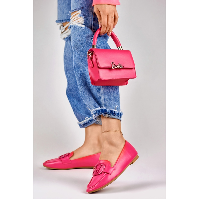 Zapatos de mujer fucsia fabricados en ecopiel rosa 1