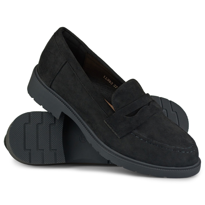 Zapatos mujer clasicos negros ante 1