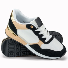 Zapatos deportivos de mujer elegantes. blanco 2