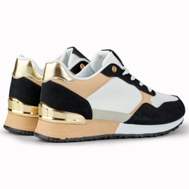 Zapatos deportivos de mujer elegantes. blanco 1