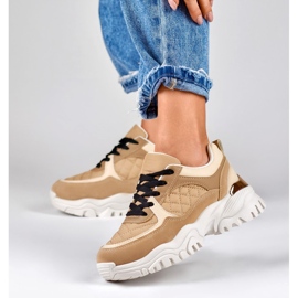 Deportivas de mujer Bellis beige 6