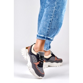 Deportivas de mujer Bellis grises 4