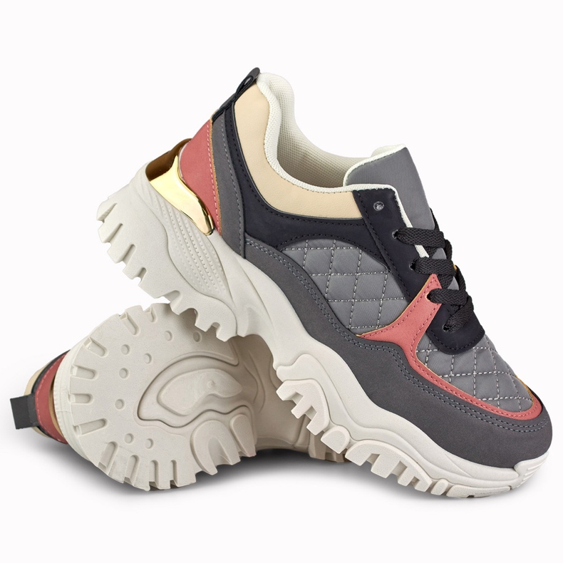 Deportivas de mujer Bellis grises 1