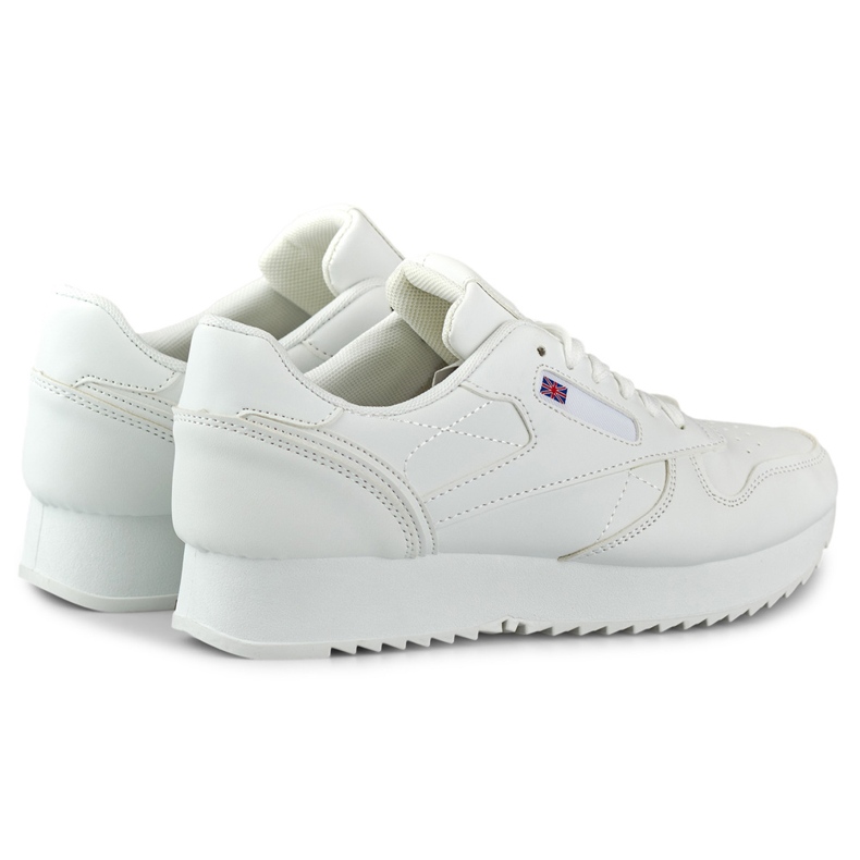 Zapatillas clásicas blancas de mujer. blanco 1