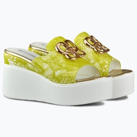 Sandalias mujer cuña lima Lemon verde 1 Sandalias mujer cuña lima Lemon verde 1