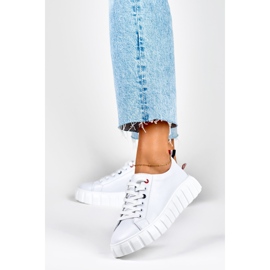 Deportivas mujer piel blancas blanco 2