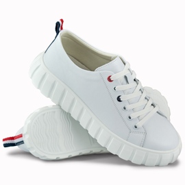 Deportivas mujer piel blancas blanco 1