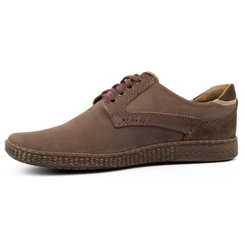 KOMODO Zapatos casual hombre 848 marrón 1