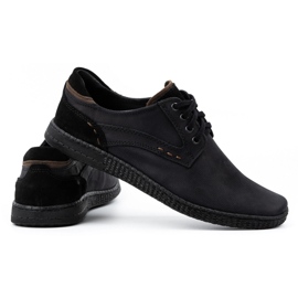 KOMODO Zapatos casual hombre 848 negro 5