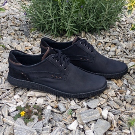 KOMODO Zapatos casual hombre 848 negro 6