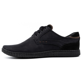 KOMODO Zapatos casual hombre 848 negro 1