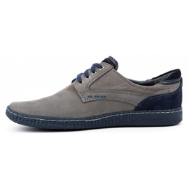 KOMODO Zapatos casual hombre 848 gris 1