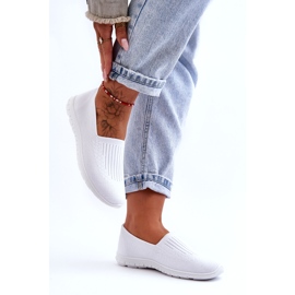 News Zapatillas Slip-On Mujer Blanco Lento 1