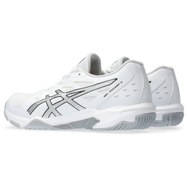 Zapatillas de voleibol Asics Gel-Rocket 11 W 1072A093 101 blanco blanco 4