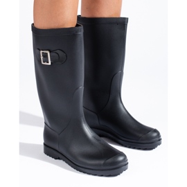 Botas altas de mujer negras Shelovet negro 1