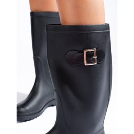 Botas altas de mujer negras Shelovet negro 3