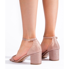 Sandalias Tacón Shelovet Rosa rosado 3