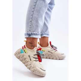 PS1 Zapatillas sin cordones de moda Beige Evolution 8
