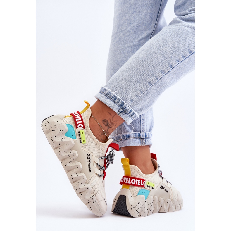 PS1 Zapatillas sin cordones de moda Beige Evolution 2