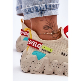 PS1 Zapatillas sin cordones de moda Beige Evolution 5