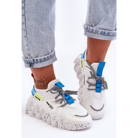 PS1 Zapatillas sin cordones de moda White Evolution blanco 1