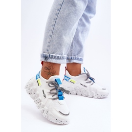 PS1 Zapatillas sin cordones de moda White Evolution blanco 6