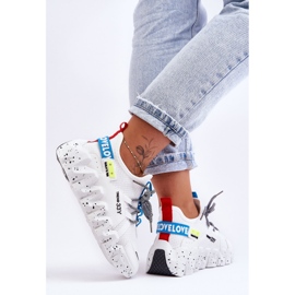 PS1 Zapatillas sin cordones de moda White Evolution blanco 2