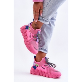 PS1 Zapatillas sin cordones de moda Pink Evolution rosa 2