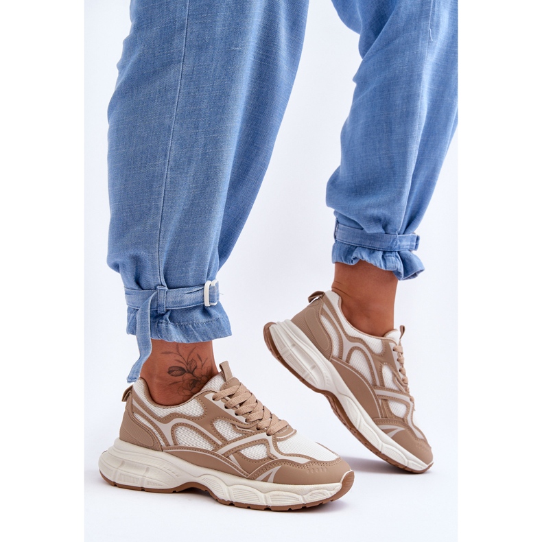 FG2 Deportivas Mujer Beige Contiro 1