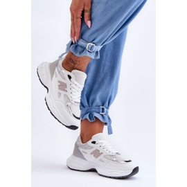 FG2 Zapatos Deportivos De Mujer De Moda Con Malla Venecia Blanca blanco 3