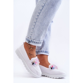 PM1 Zapatillas Mujer Zapatillas Slip-On Blancas Taylor blanco 5