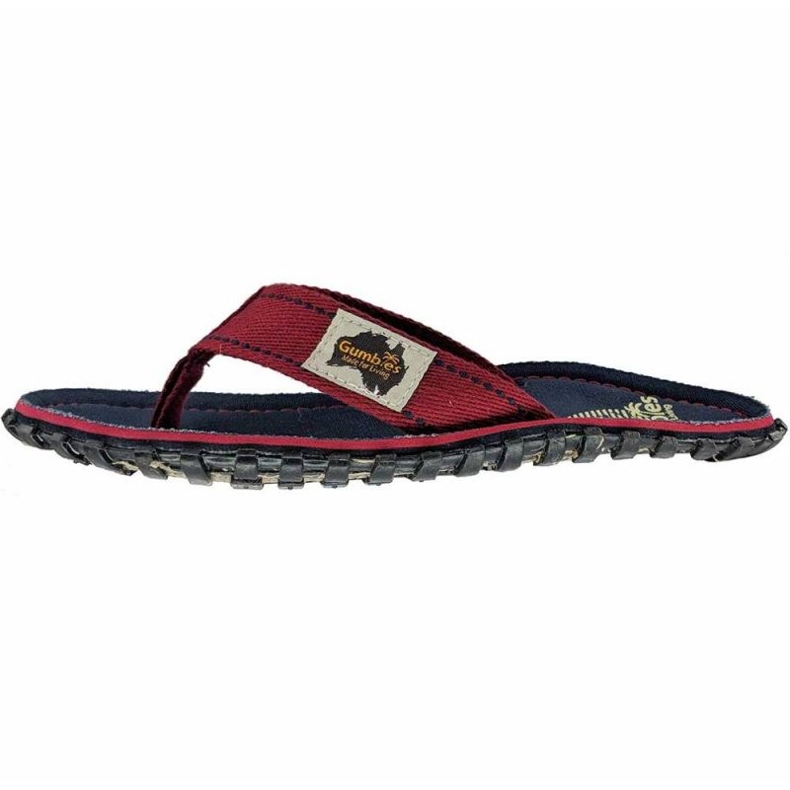 Chanclas Gumbies Islander Navy Coast 708210945547 rojo 1