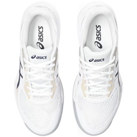 Zapatillas de voleibol Asics Upcourt 5 W 1072A088 104 blanco blanco 1