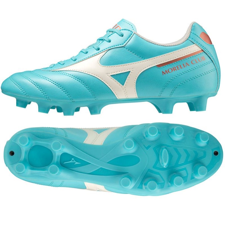 Botas de futbol Mizuno Morelia Ii Club Md M P1GA231625 azul azul 1