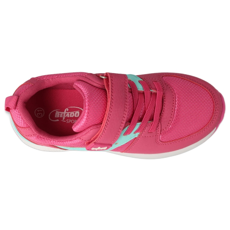 Befado deportivo infantil con velcro 516X156 rosa 2
