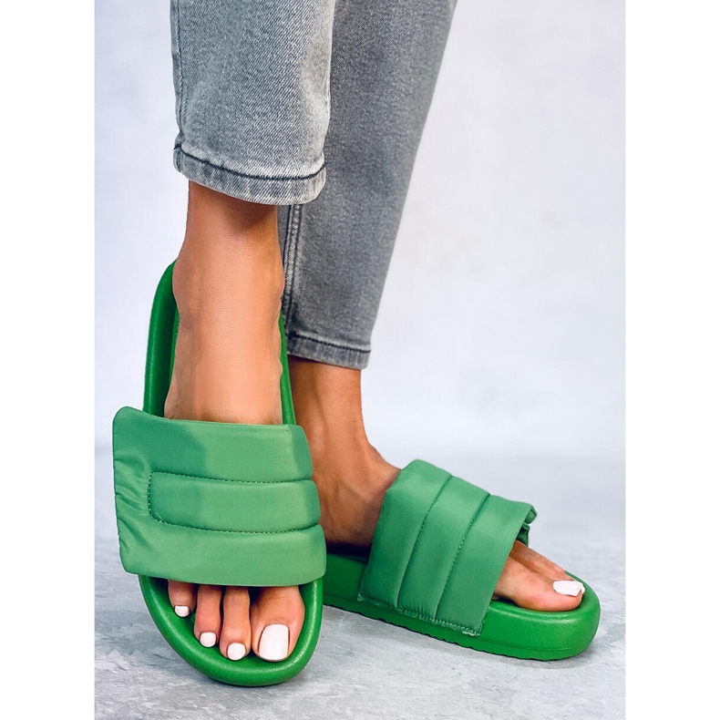Chanclas nylon Cueto Verde 2