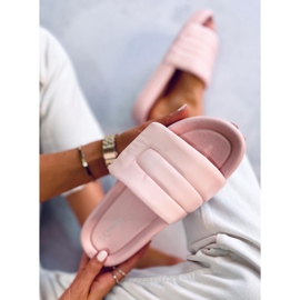 Pantuflas de nailon Cueto Rosa rosado 4