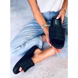 Babuchas de nailon negro Cueto 3