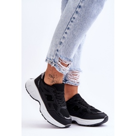 FG2 Zapatos Deportivos De Mujer De Moda Con Malla Negro Venice 5