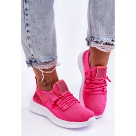 PM1 Zapatillas Deportivas De Mujer Sin Cordones Rosa Neón Hold Me! rosado 3