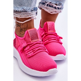 PM1 Zapatillas Deportivas De Mujer Sin Cordones Rosa Neón Hold Me! rosado 5
