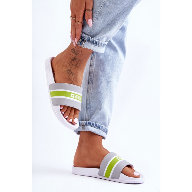 Zapatillas Espuma Ligera Big Star JJ274647 Blanco-Gris 2