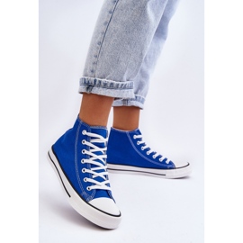 FR1 Zapatillas Clásicas Mujer Altas Azules Remos 1