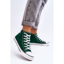 FR1 Zapatillas Clásicas Mujer Altas Verde Remos 1