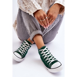 FR1 Zapatillas Clásicas Mujer Altas Verde Remos 5