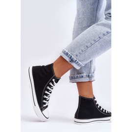 FR1 Zapatillas altas clásicas de mujer Remos en blanco y negro 8