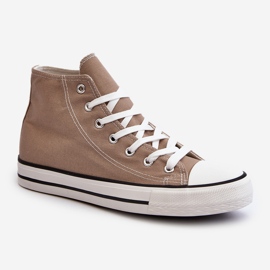 FR1 Zapatillas Altas Clásicas Mujer Beige Remos 2