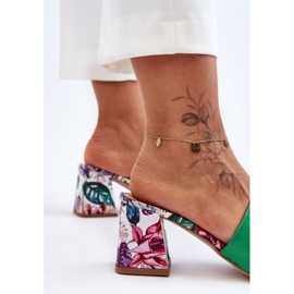 Lewski Shoes Zapatos Mujer Piel Tacones Altos Leski 3209/K Verde 2 Lewski Shoes Zapatos Mujer Piel Tacones Altos Leski 3209/K Verde 2