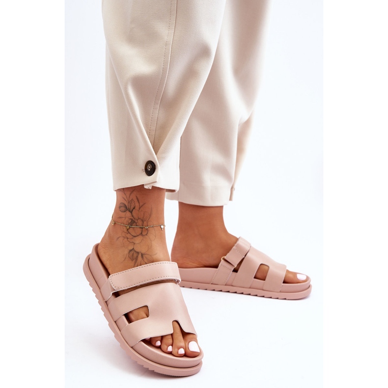 Sandalias Clásicas Mujer Beige Molie 1
